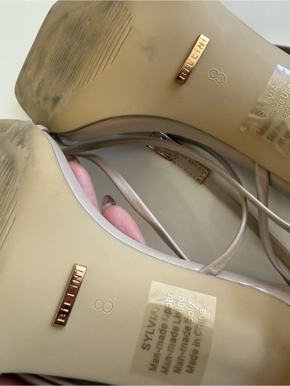 Billini Sylvia Nude Heels